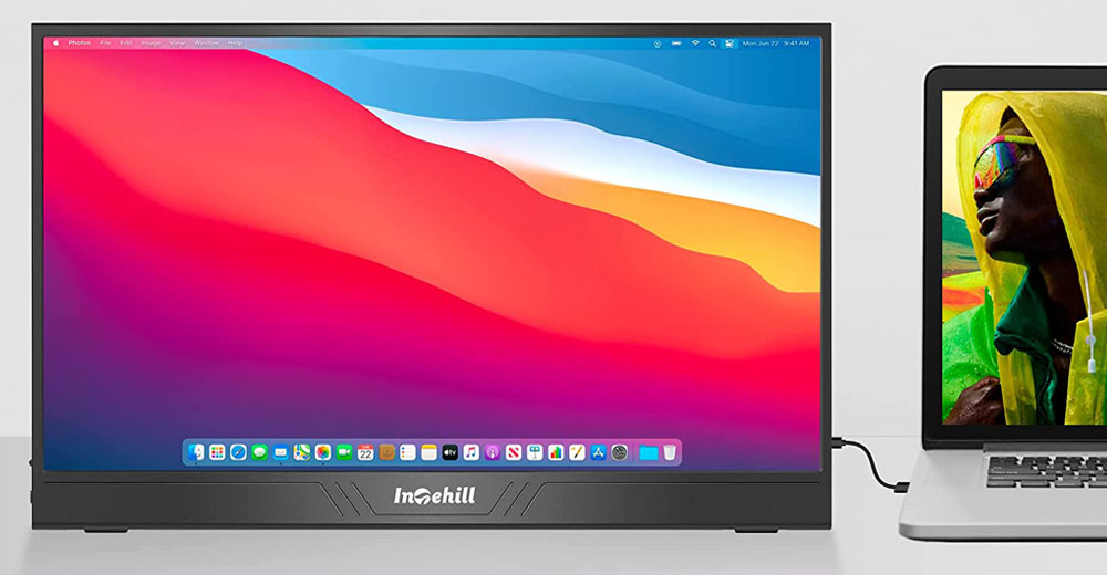 Intehill 15.6″ Moveable Monitor Is Masterful at Work and Play